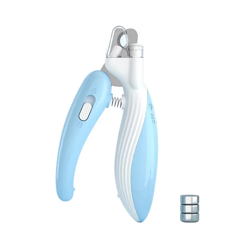 Safe Pet Nail Clippers with LED Light,Professional Claw Grooming Scissors Trimmer for Dogs Cats Rabbits,Stainless Steel Portable - Image 7