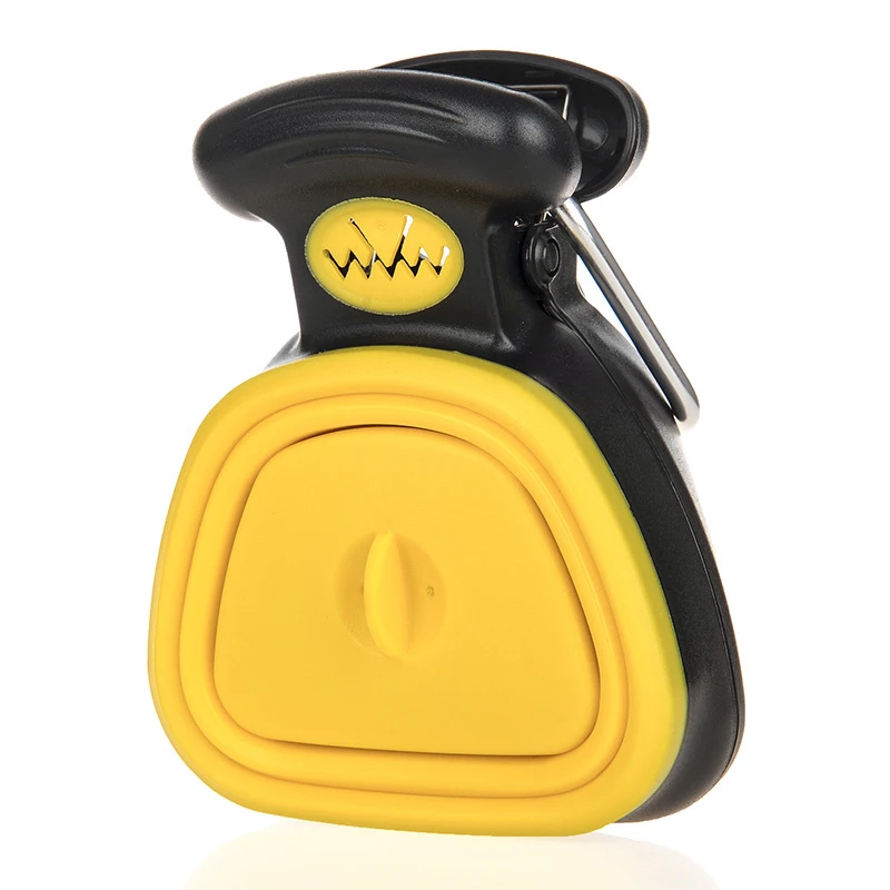 Dog Pet Travel Foldable Pooper Scooper With 1 Roll Decomposable bags Poop Scoop Clean Pick Up Excreta Cleaner - Image 7